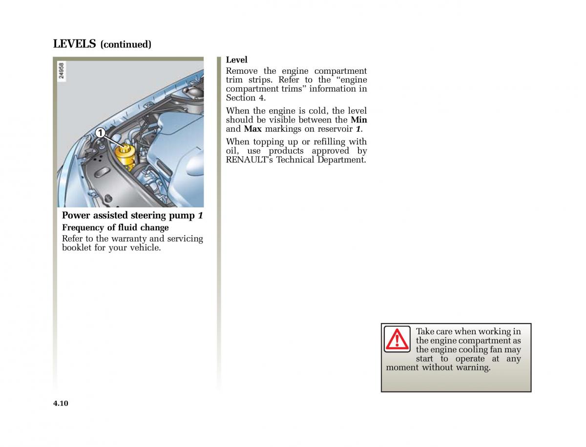 Renault Laguna II 2 owners manual / page 185