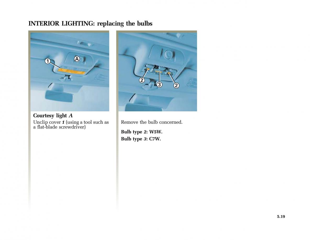 Renault Laguna II 2 owners manual / page 210