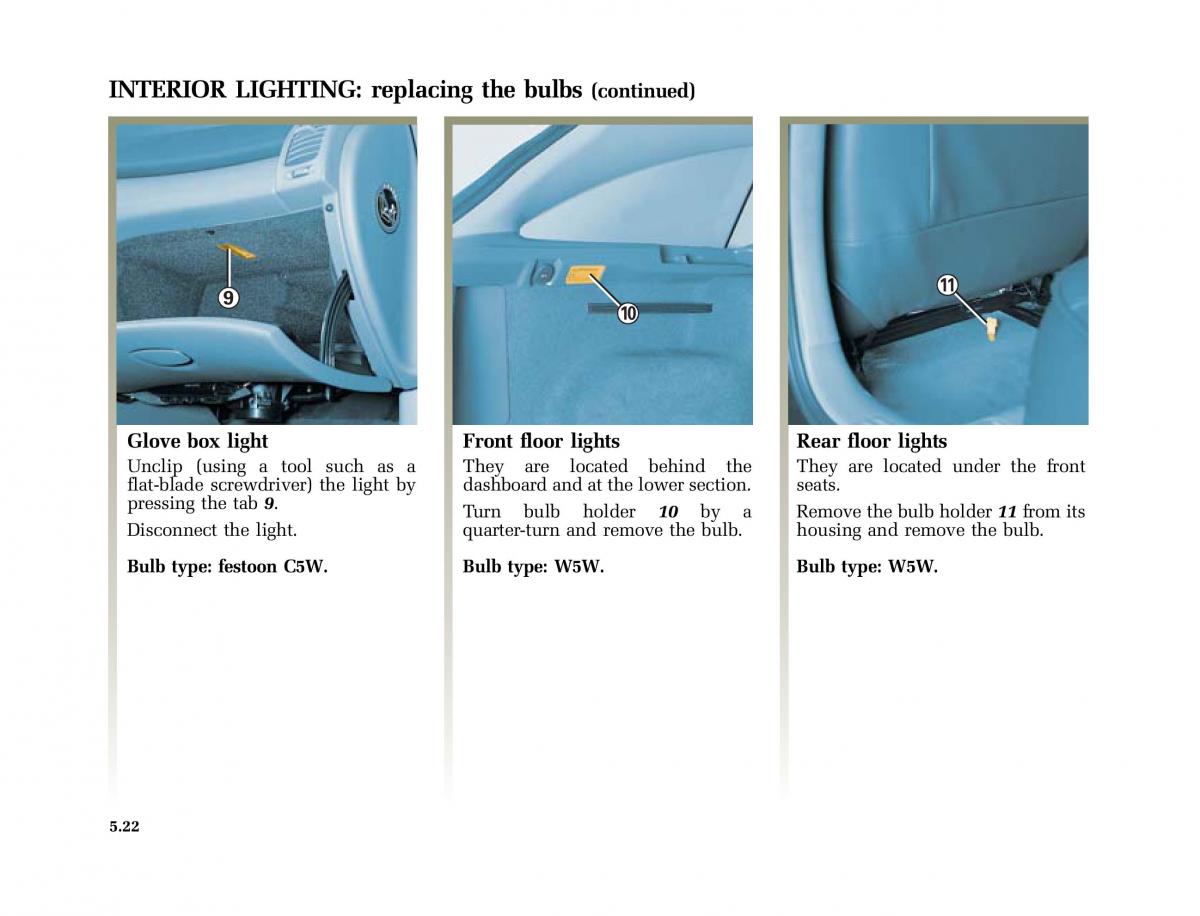 Renault Laguna II 2 owners manual / page 213