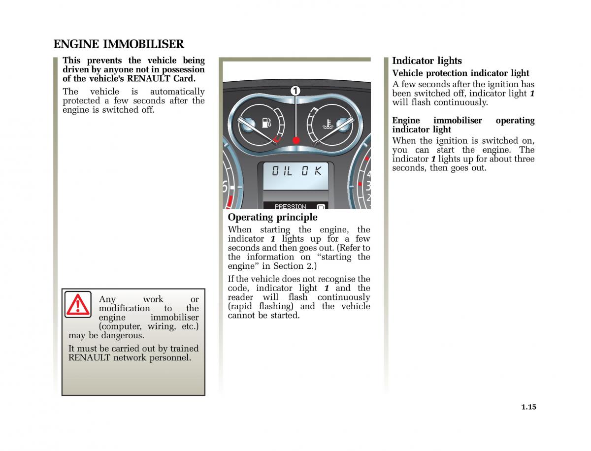 Renault Laguna II 2 owners manual / page 24