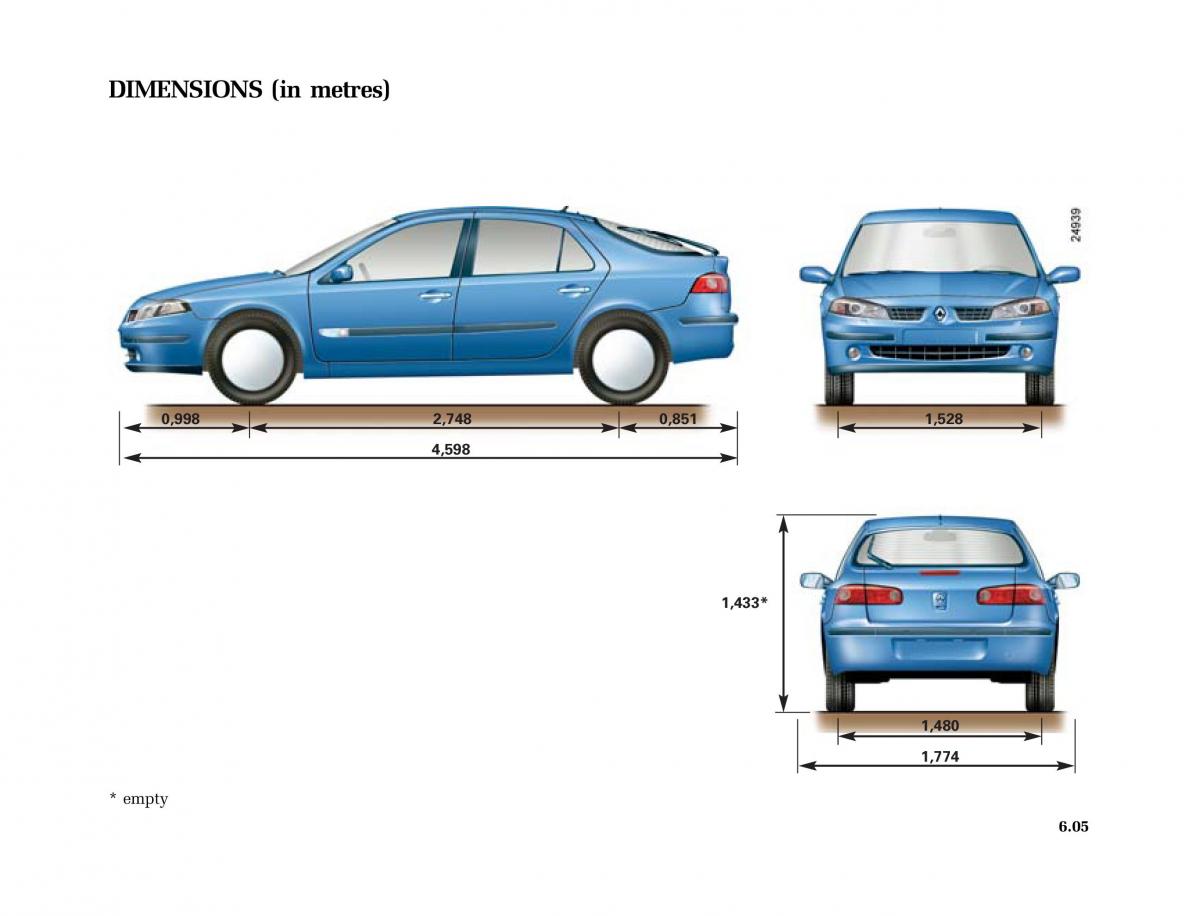 Renault Laguna II 2 owners manual / page 240