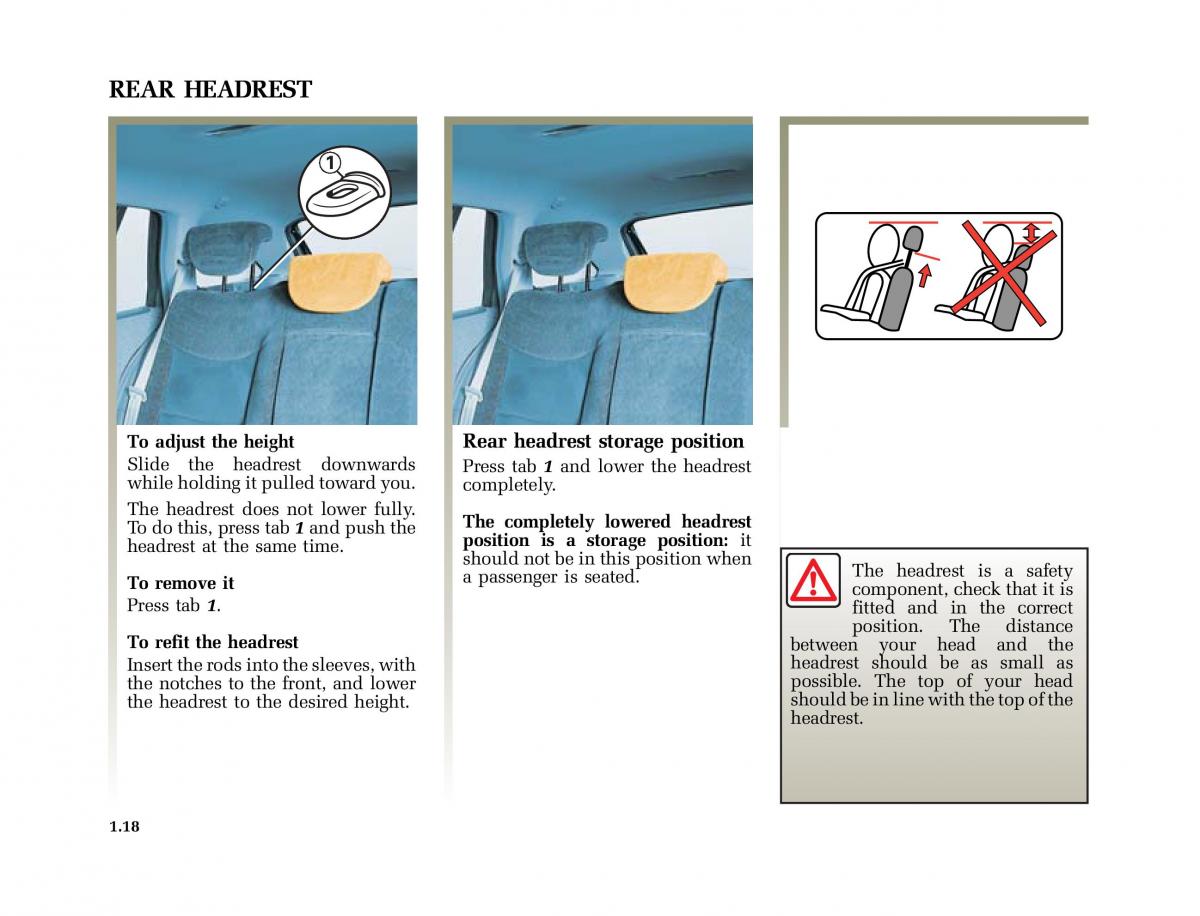 Renault Laguna II 2 owners manual / page 27