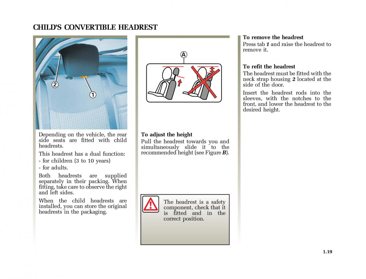 Renault Laguna II 2 owners manual / page 28