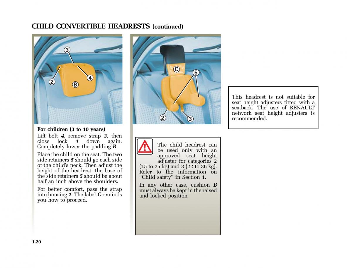 Renault Laguna II 2 owners manual / page 29