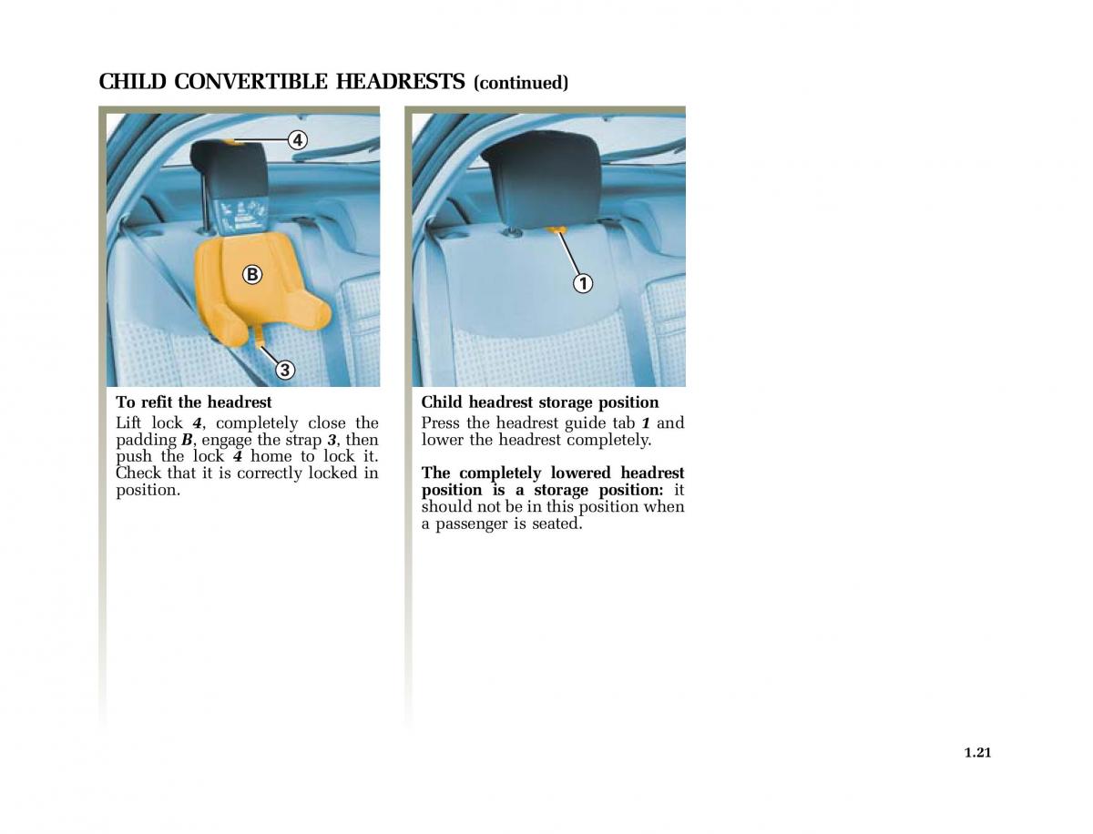 Renault Laguna II 2 owners manual / page 30