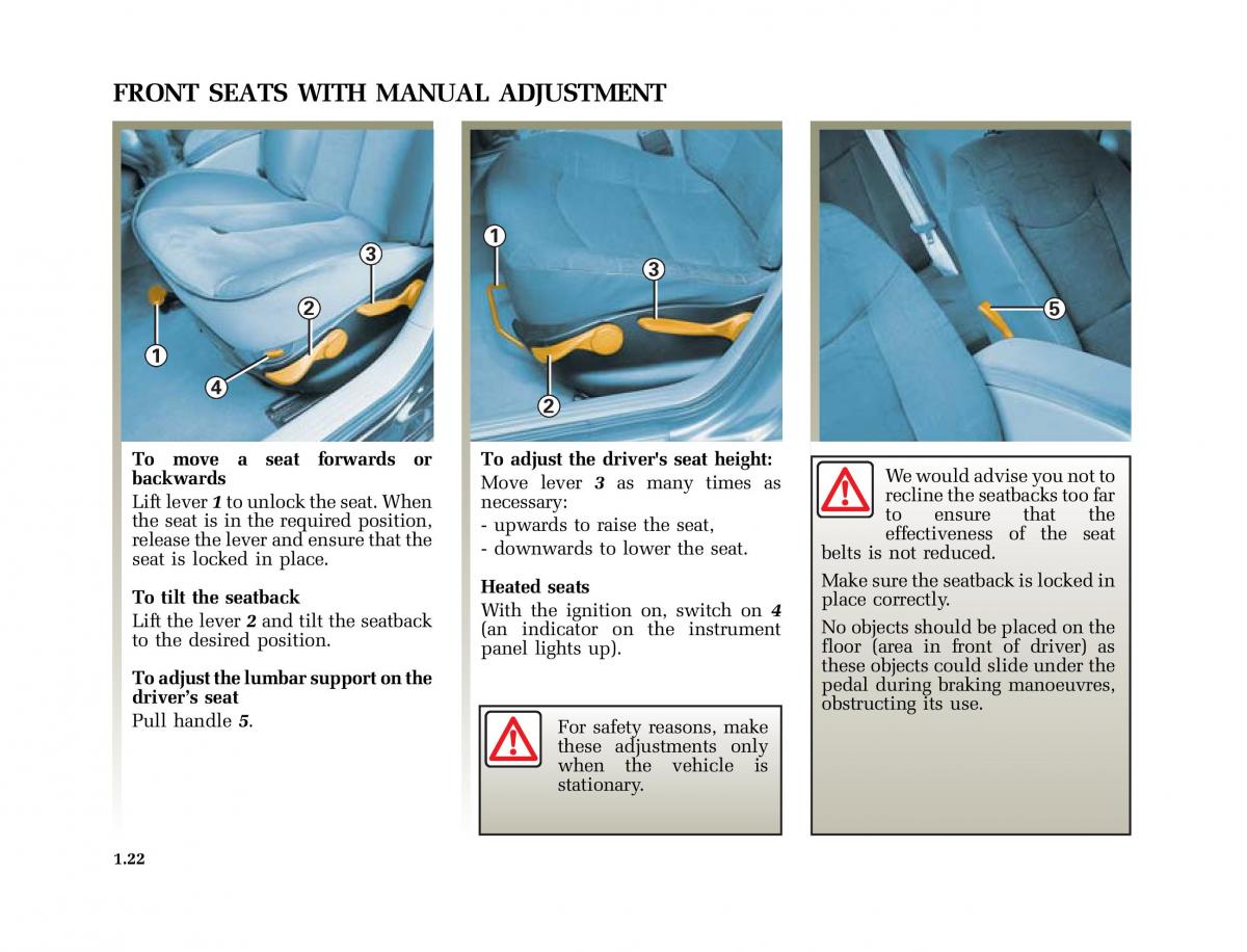 Renault Laguna II 2 owners manual / page 31