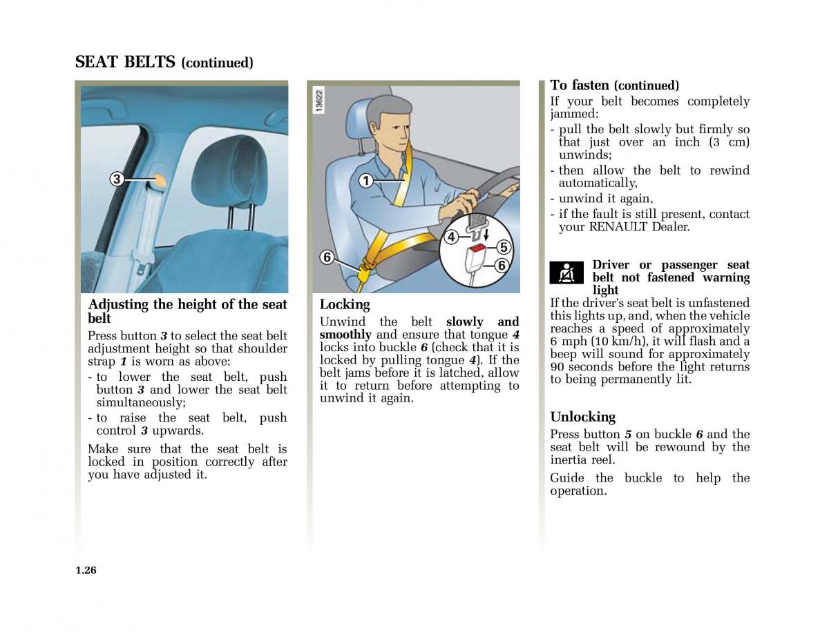 Renault Laguna II 2 owners manual / page 35