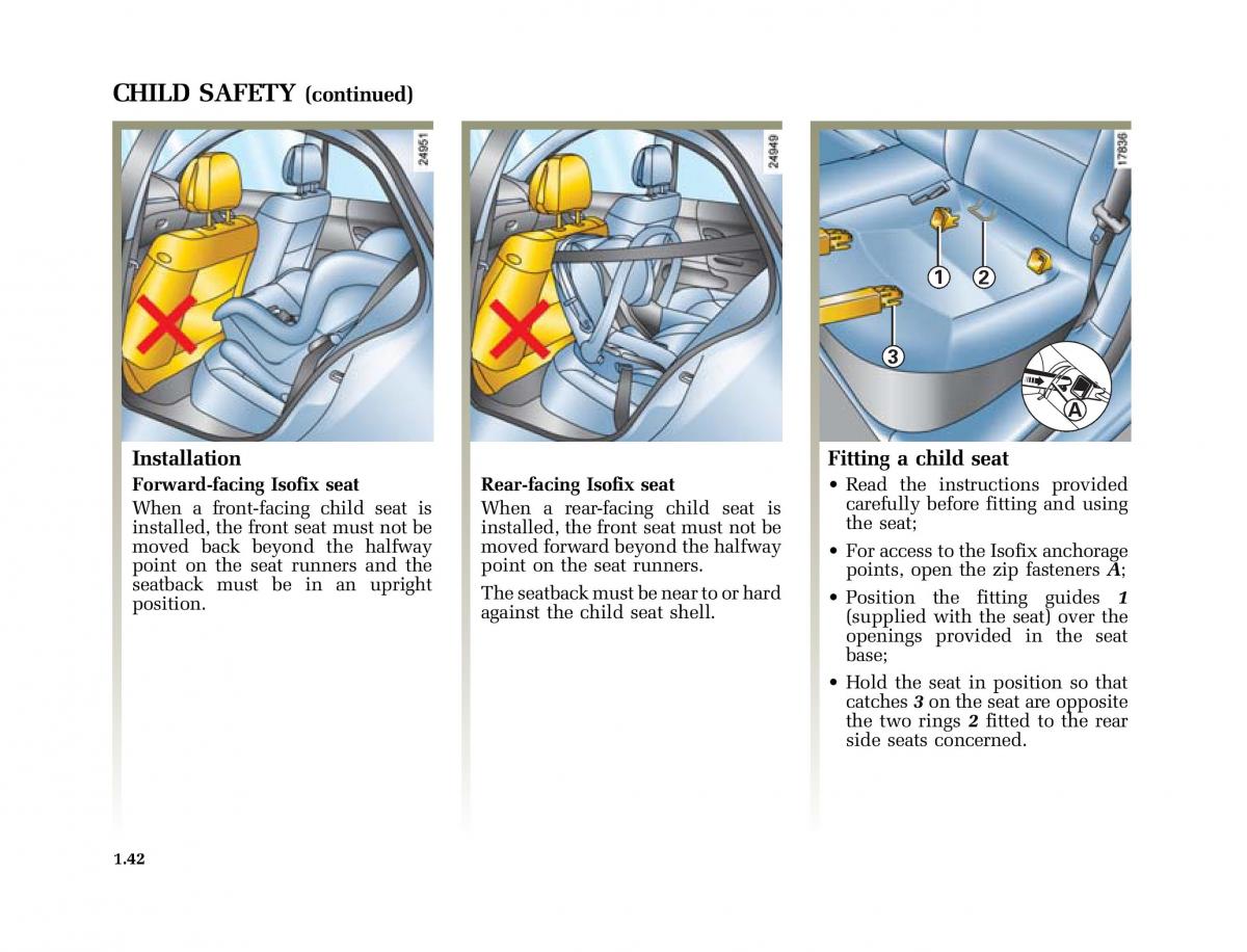 Renault Laguna II 2 owners manual / page 51