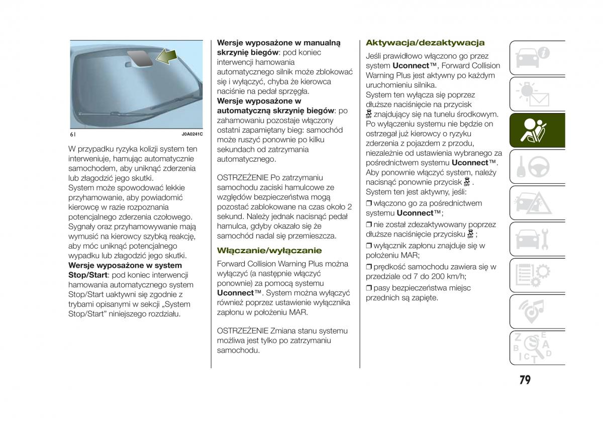 Jeep Renegade instrukcja obslugi / page 81