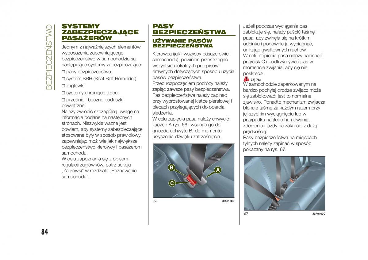 Jeep Renegade instrukcja obslugi / page 86