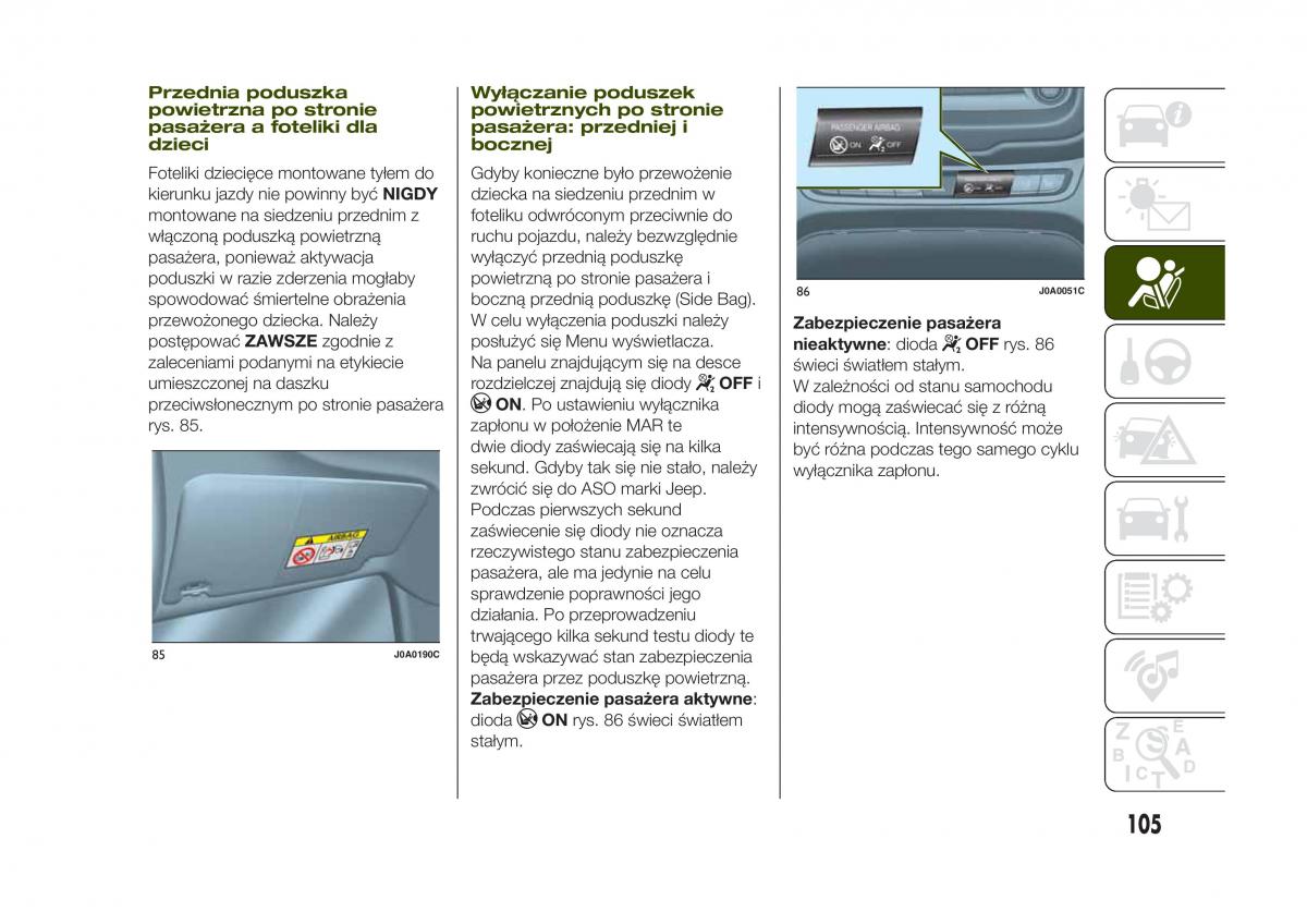 Jeep Renegade instrukcja obslugi / page 107