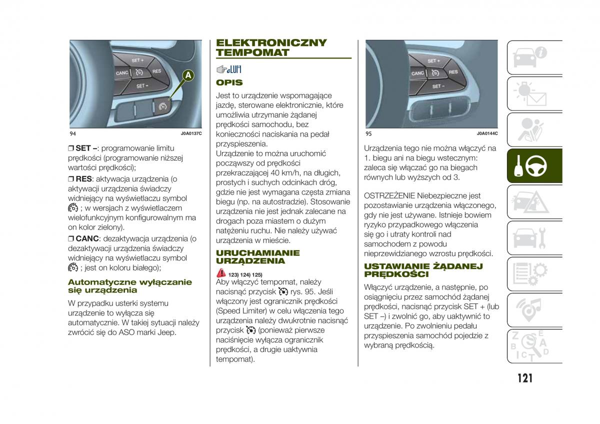 Jeep Renegade instrukcja obslugi / page 123