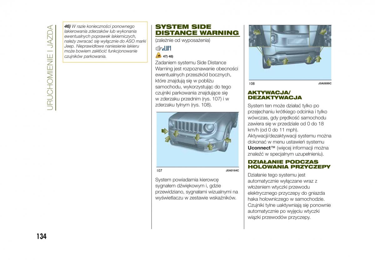 Jeep Renegade instrukcja obslugi / page 136