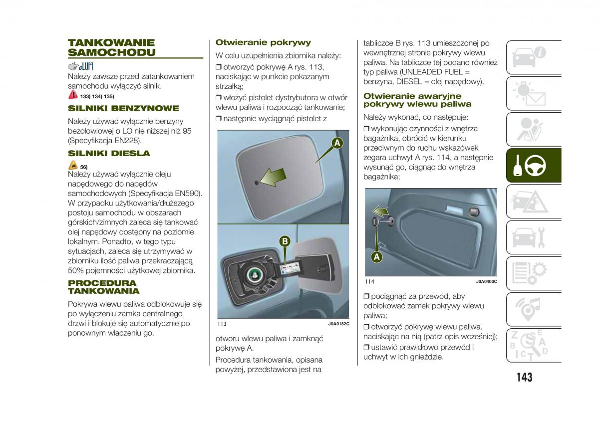 Jeep Renegade instrukcja obslugi / page 145