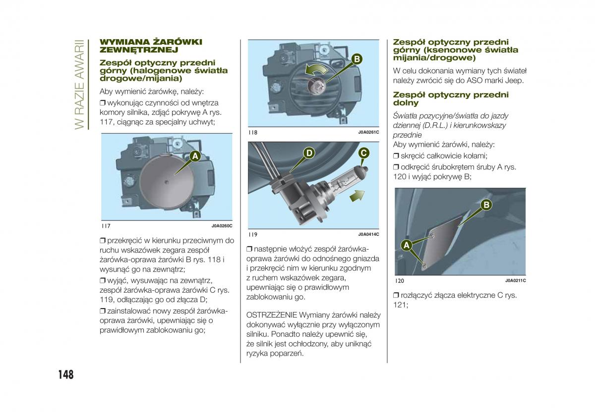 Jeep Renegade instrukcja obslugi / page 150