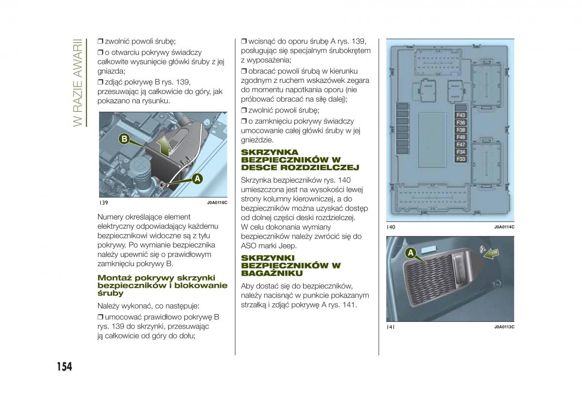 Jeep Renegade instrukcja obslugi / page 156