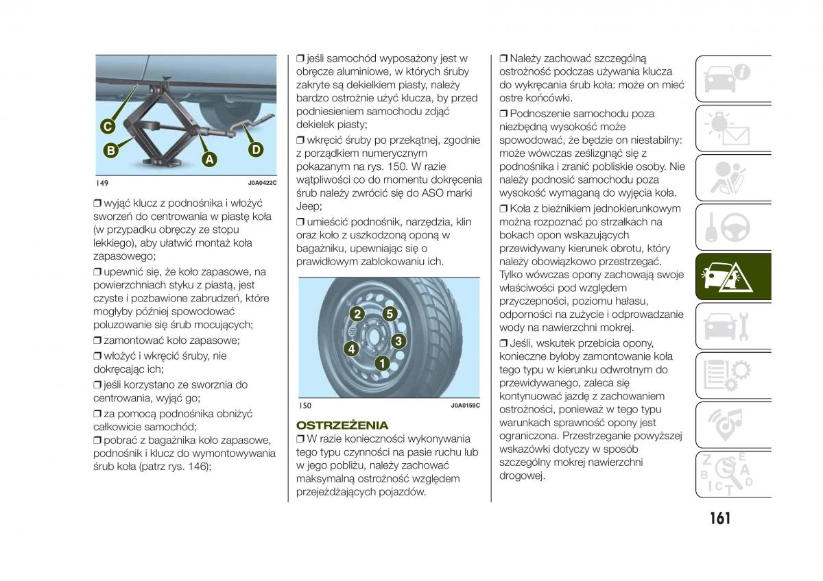 Jeep Renegade instrukcja obslugi / page 163