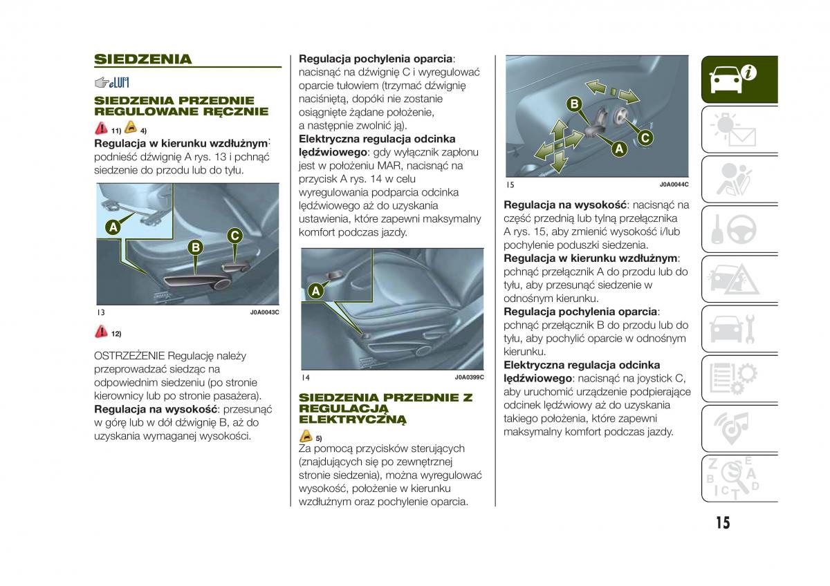 Jeep Renegade instrukcja obslugi / page 17