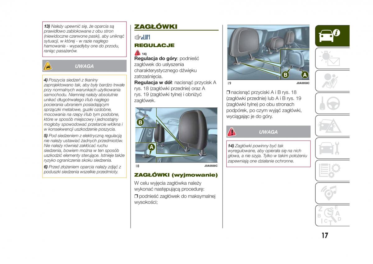 Jeep Renegade instrukcja obslugi / page 19