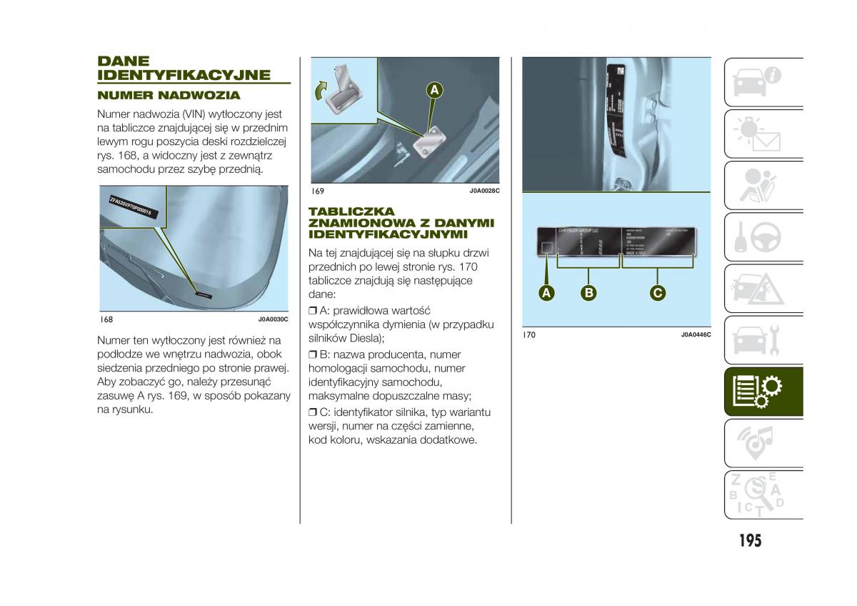 Jeep Renegade instrukcja obslugi / page 197