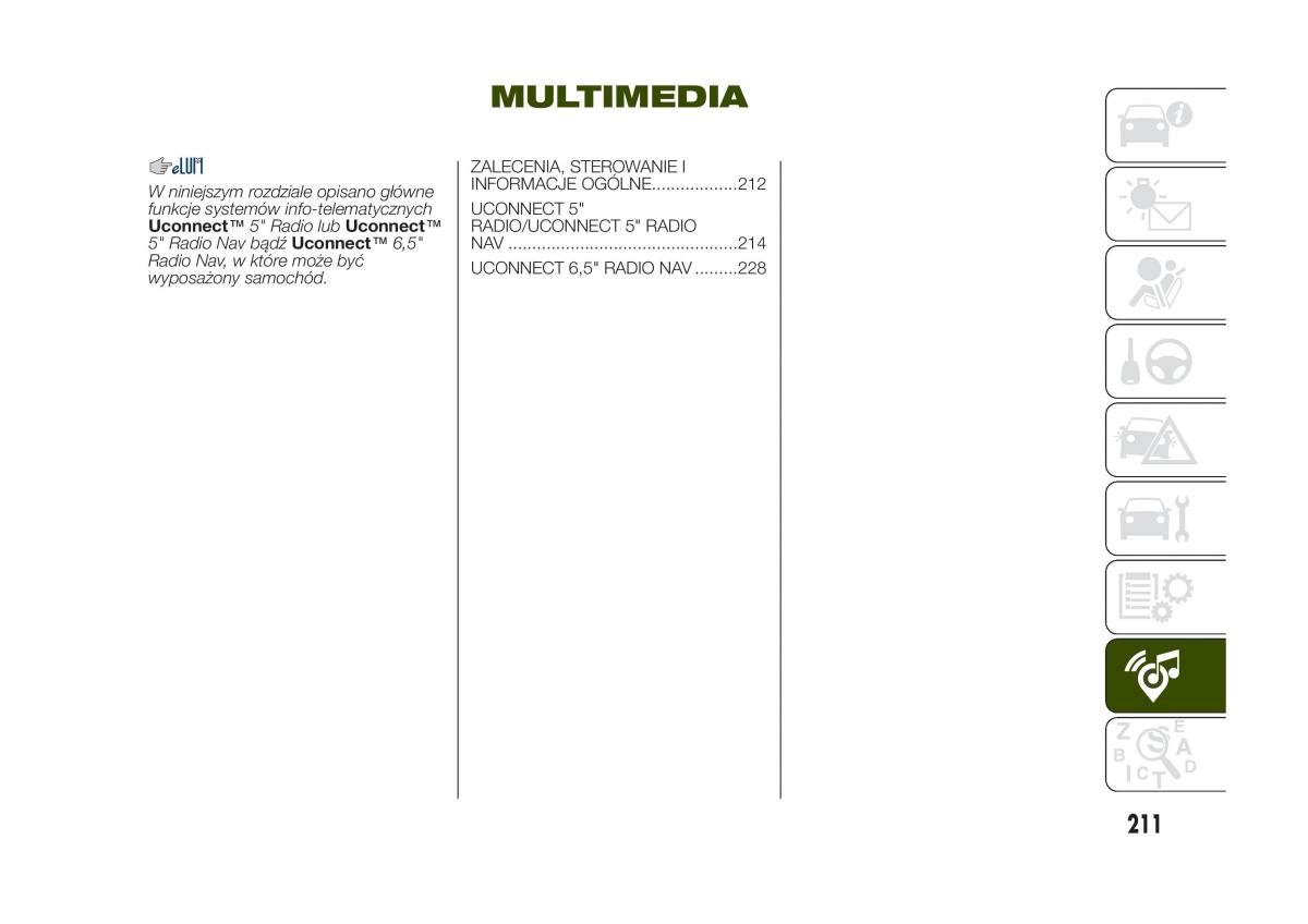 Jeep Renegade instrukcja obslugi / page 213