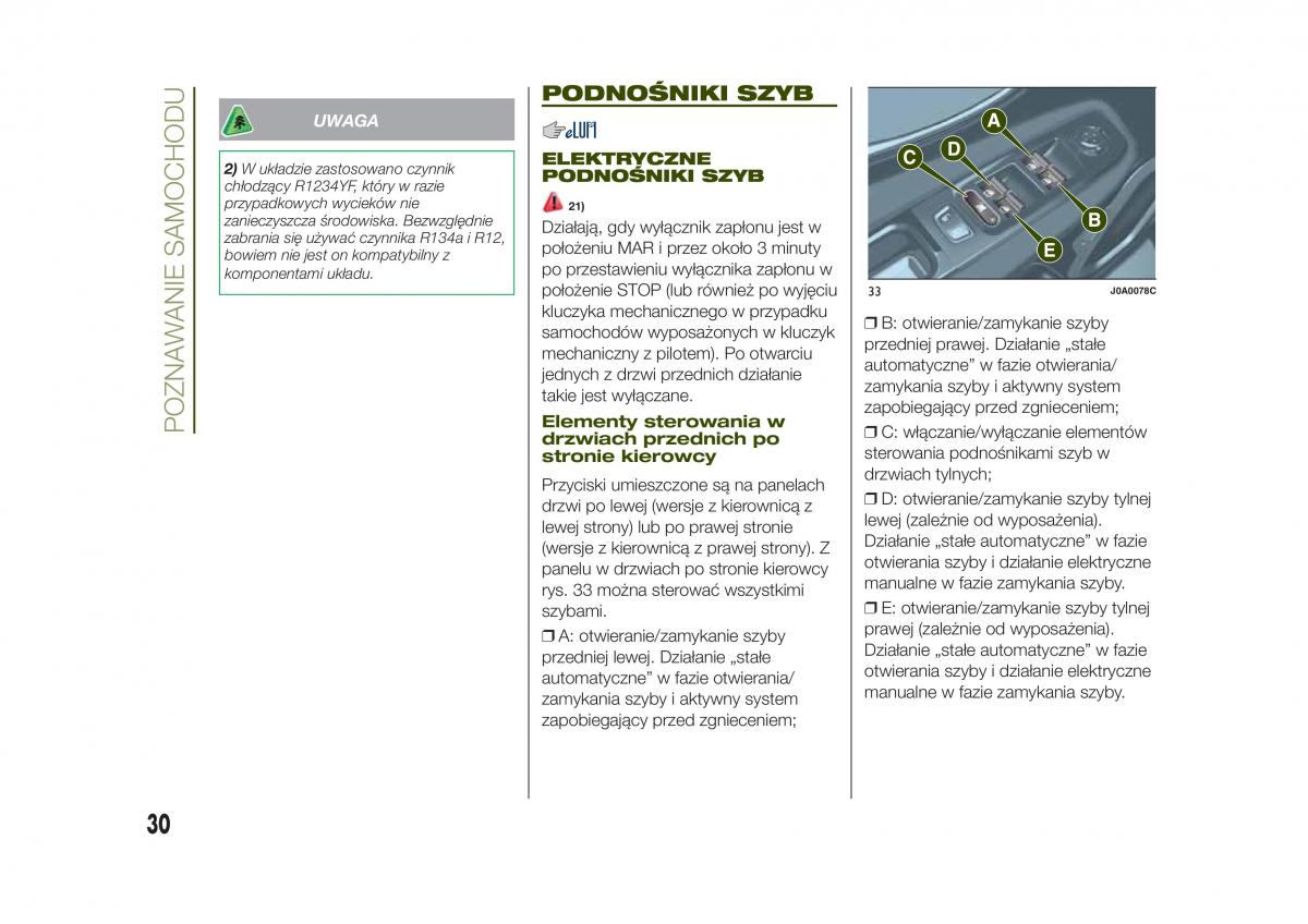 Jeep Renegade instrukcja obslugi / page 32