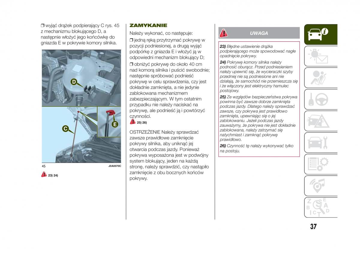 Jeep Renegade instrukcja obslugi / page 39