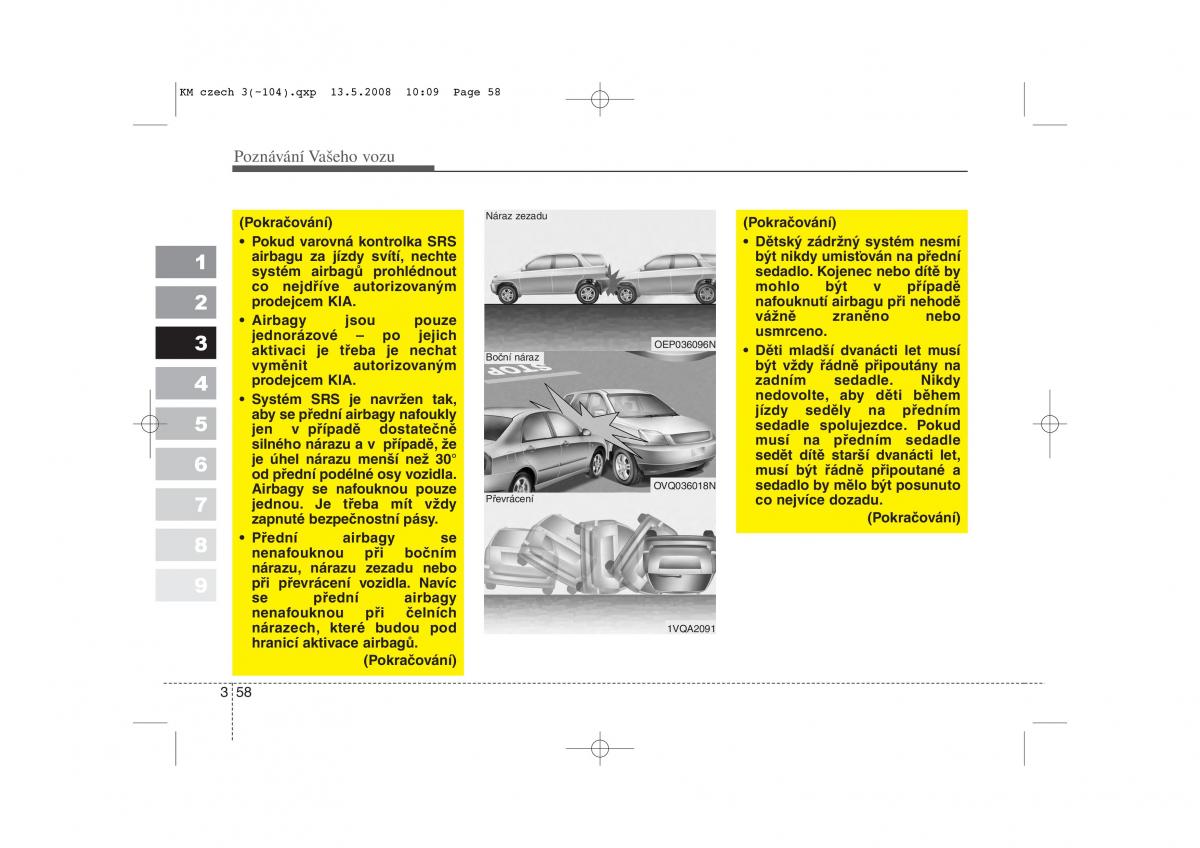 KIA Sportage II 2 navod k obsludze / page 67