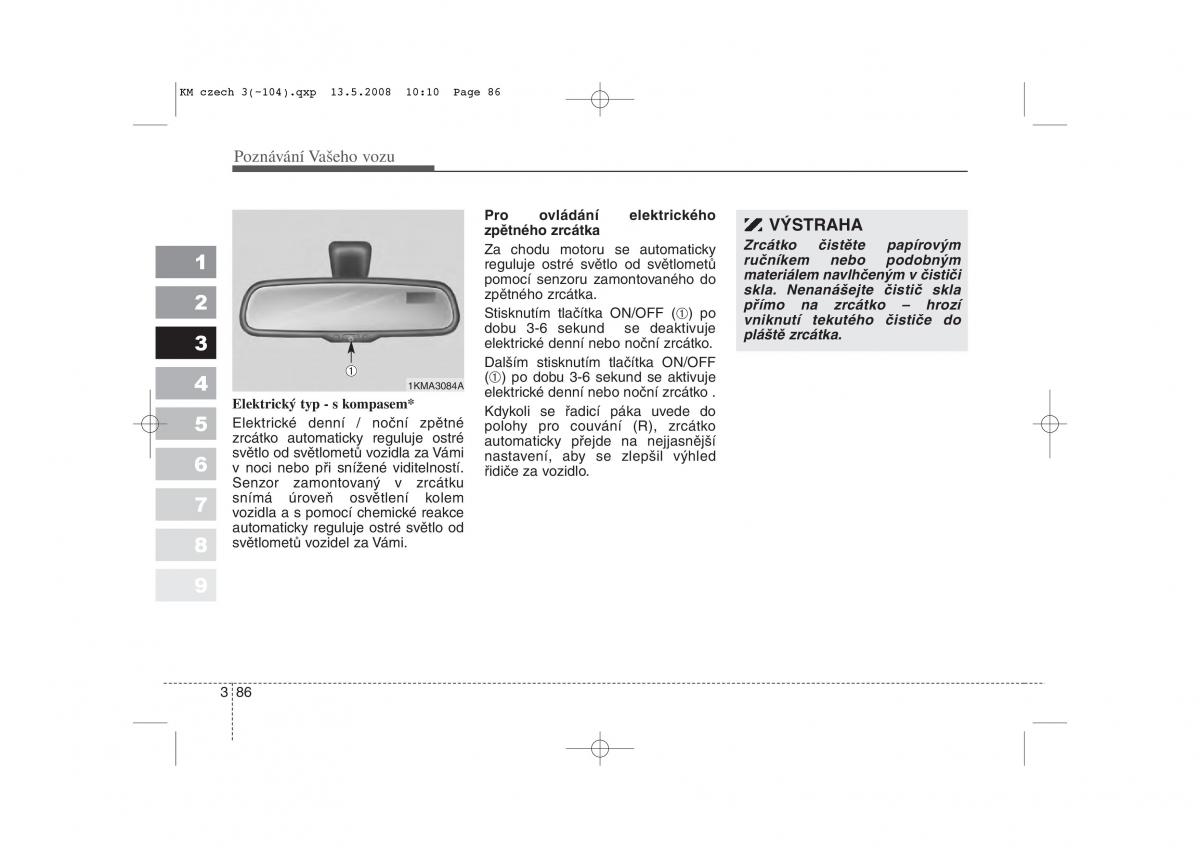 KIA Sportage II 2 navod k obsludze / page 95