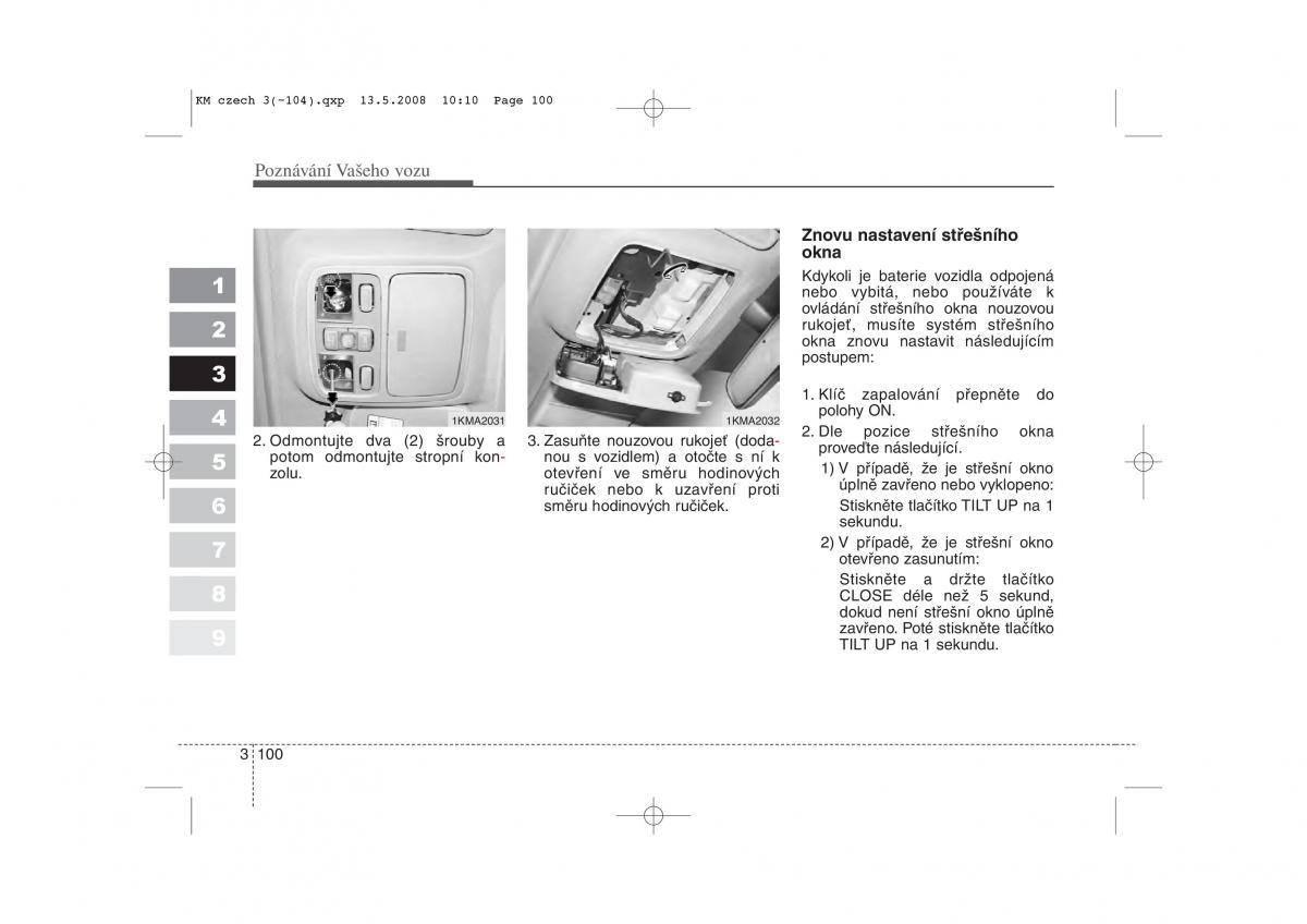 KIA Sportage II 2 navod k obsludze / page 109