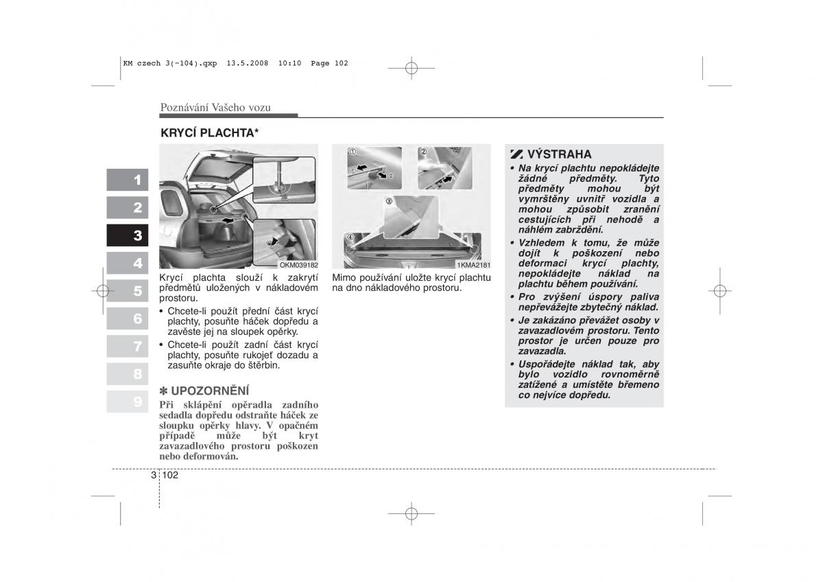 KIA Sportage II 2 navod k obsludze / page 111