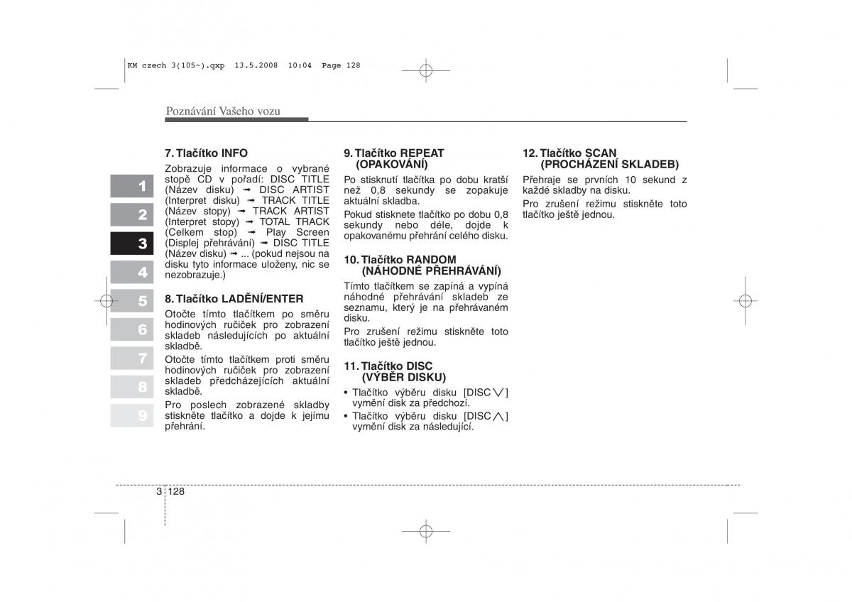 KIA Sportage II 2 navod k obsludze / page 137