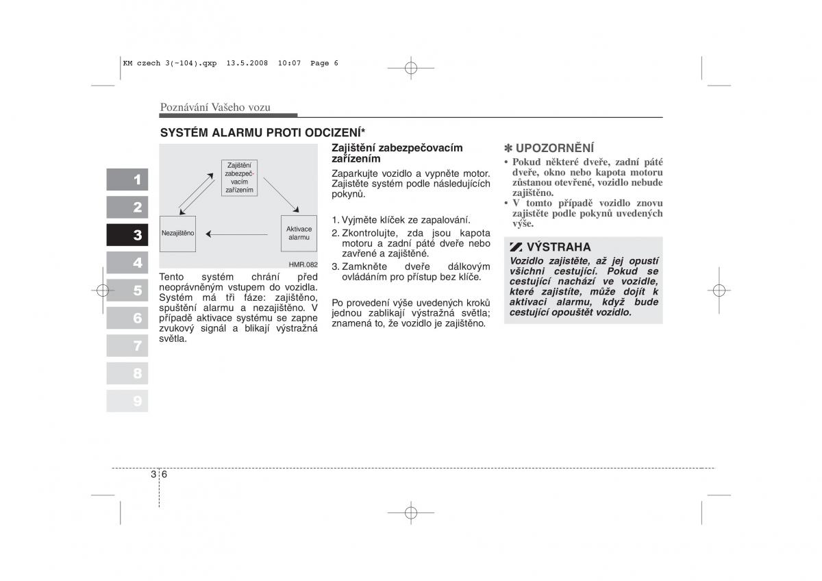 KIA Sportage II 2 navod k obsludze / page 15