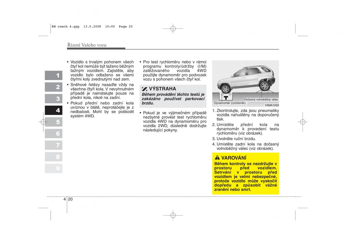 KIA Sportage II 2 navod k obsludze / page 166