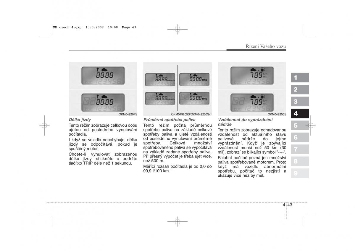 KIA Sportage II 2 navod k obsludze / page 189