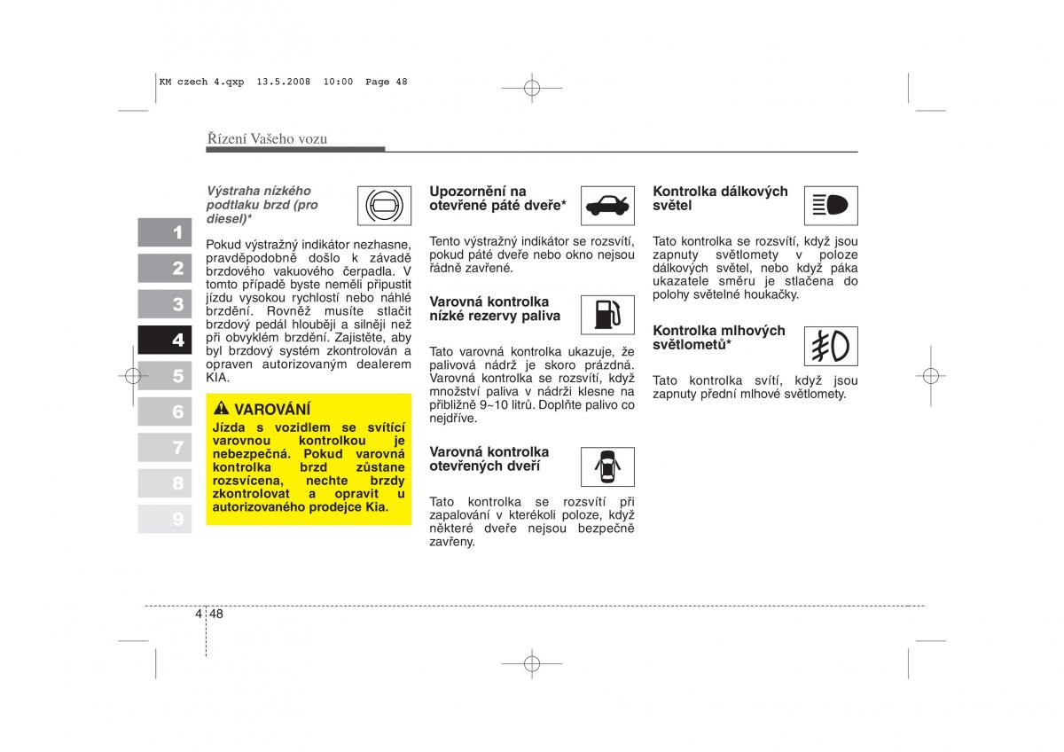 KIA Sportage II 2 navod k obsludze / page 194