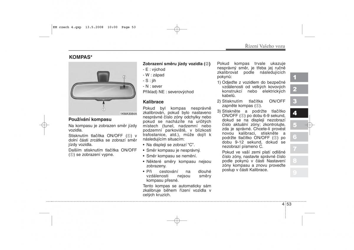 KIA Sportage II 2 navod k obsludze / page 199