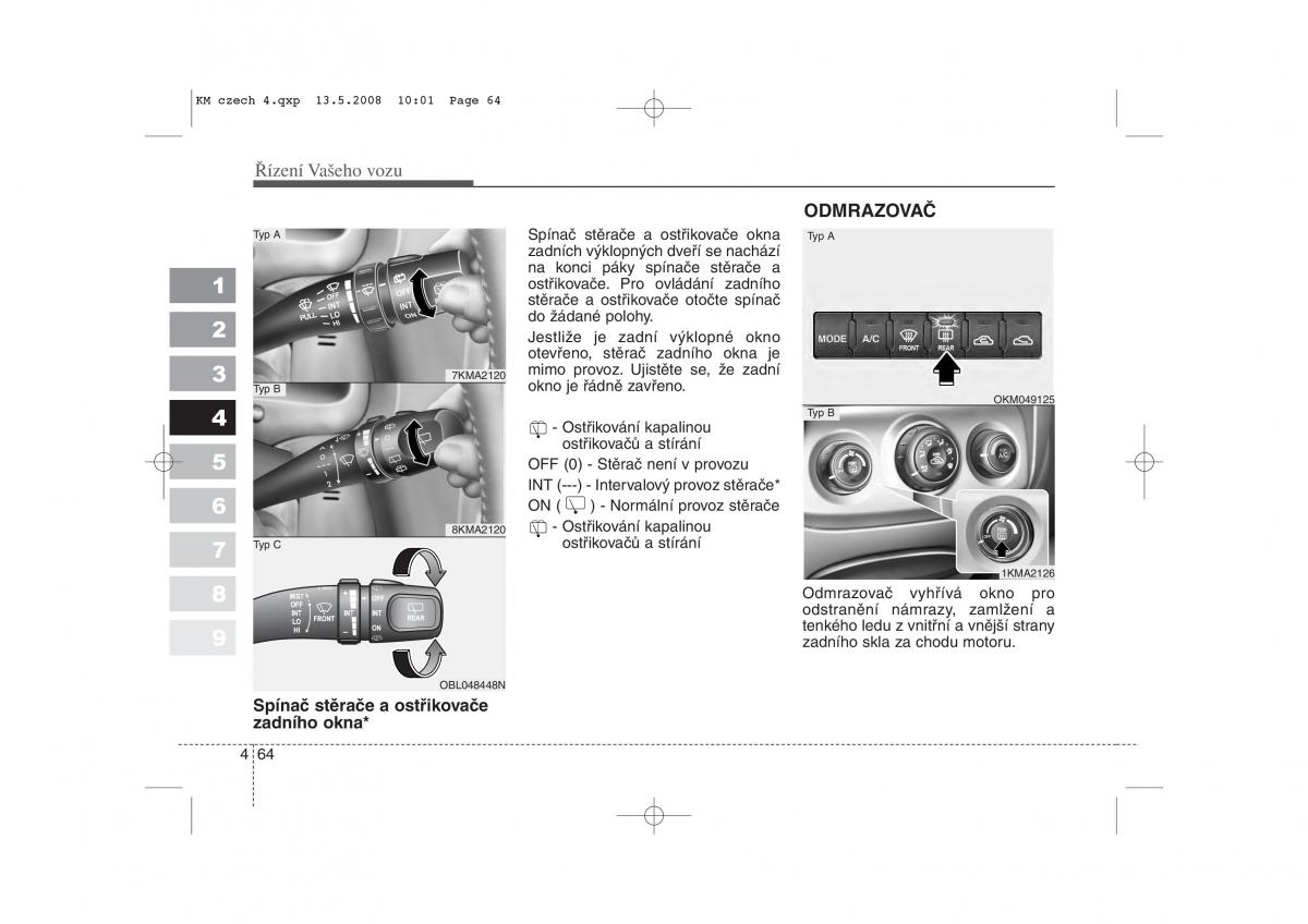 KIA Sportage II 2 navod k obsludze / page 210