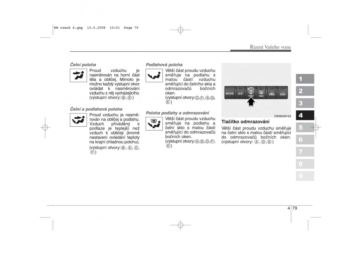 KIA Sportage II 2 navod k obsludze / page 225