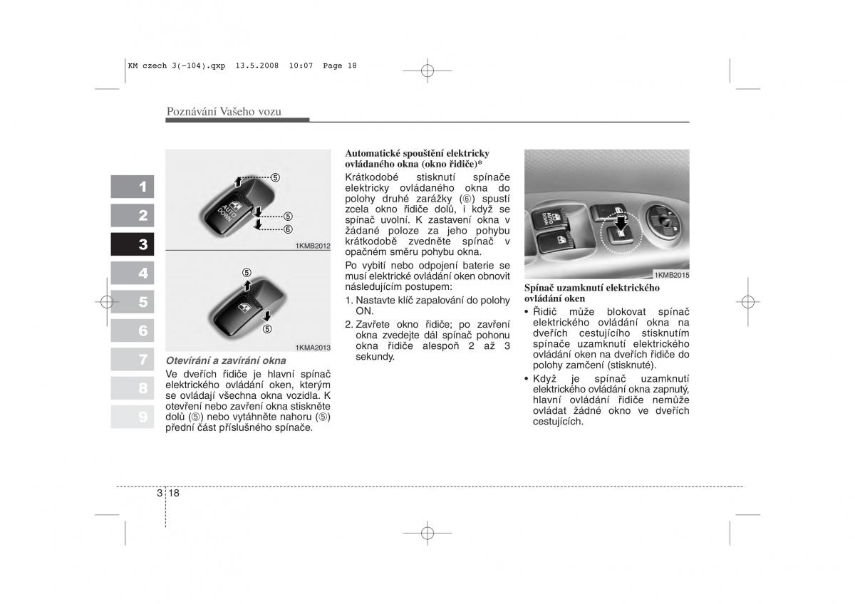 KIA Sportage II 2 navod k obsludze / page 27