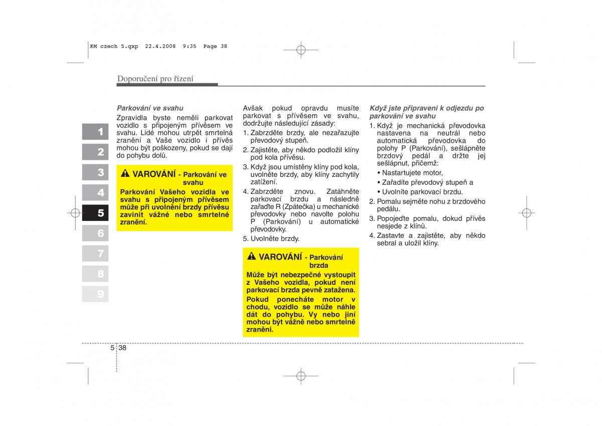 KIA Sportage II 2 navod k obsludze / page 270