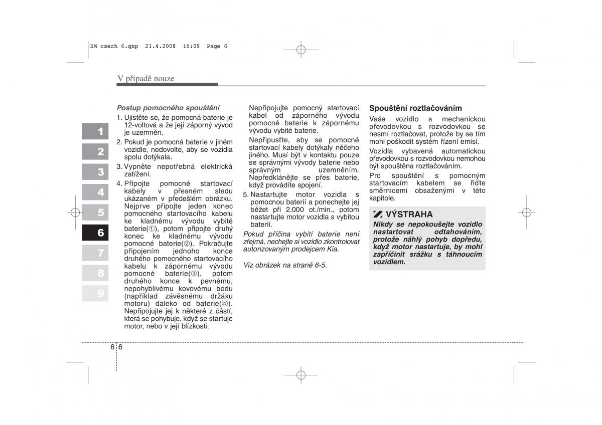 KIA Sportage II 2 navod k obsludze / page 279