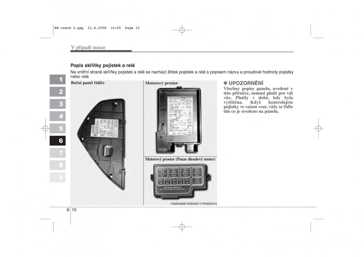 KIA Sportage II 2 navod k obsludze / page 283