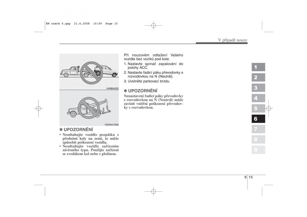 KIA Sportage II 2 navod k obsludze / page 288