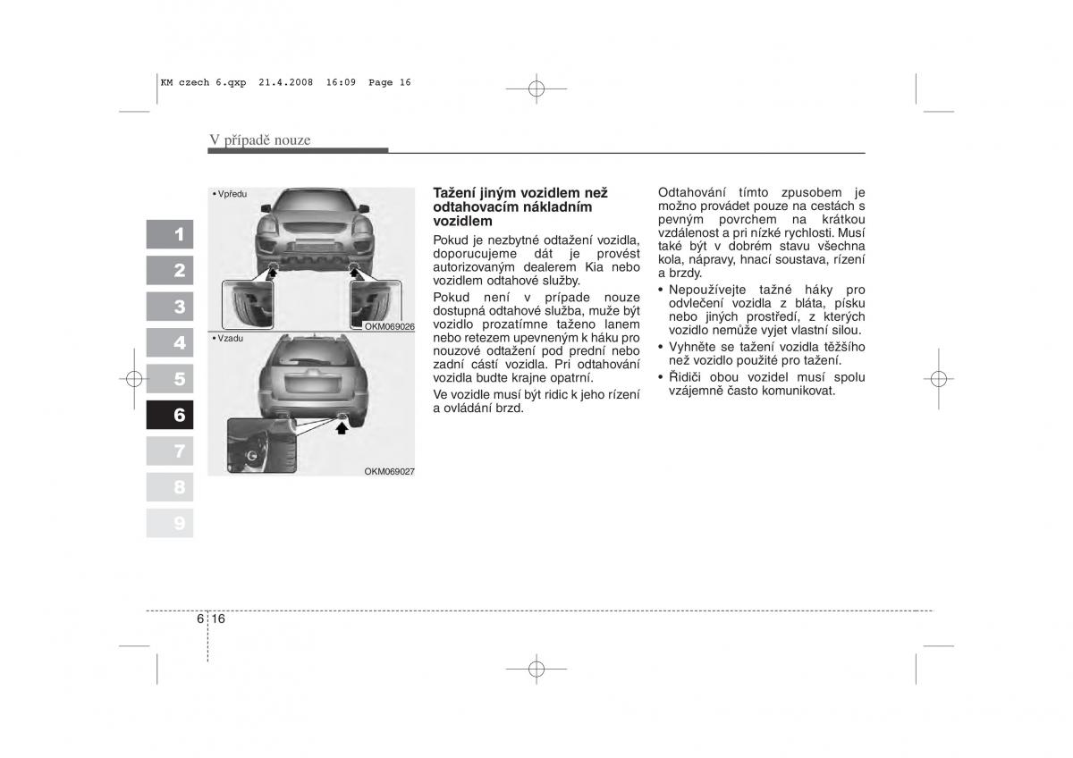 KIA Sportage II 2 navod k obsludze / page 289