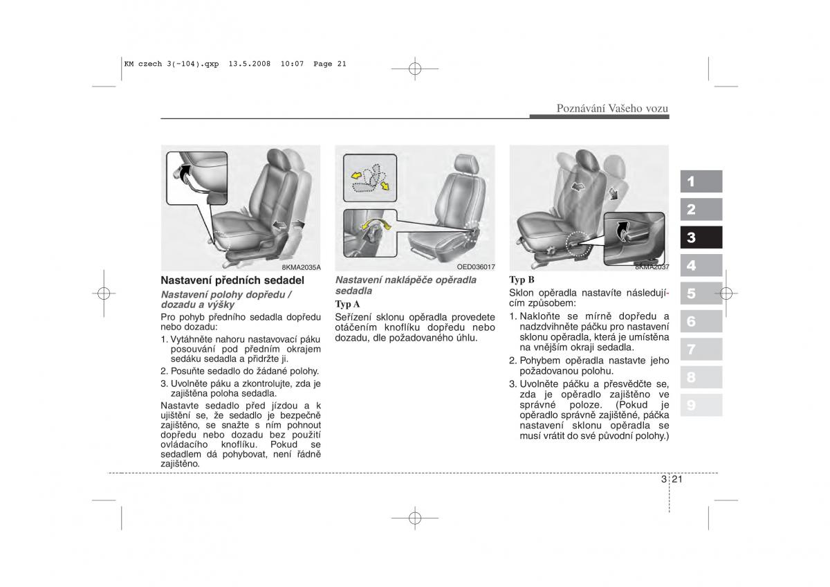 KIA Sportage II 2 navod k obsludze / page 30