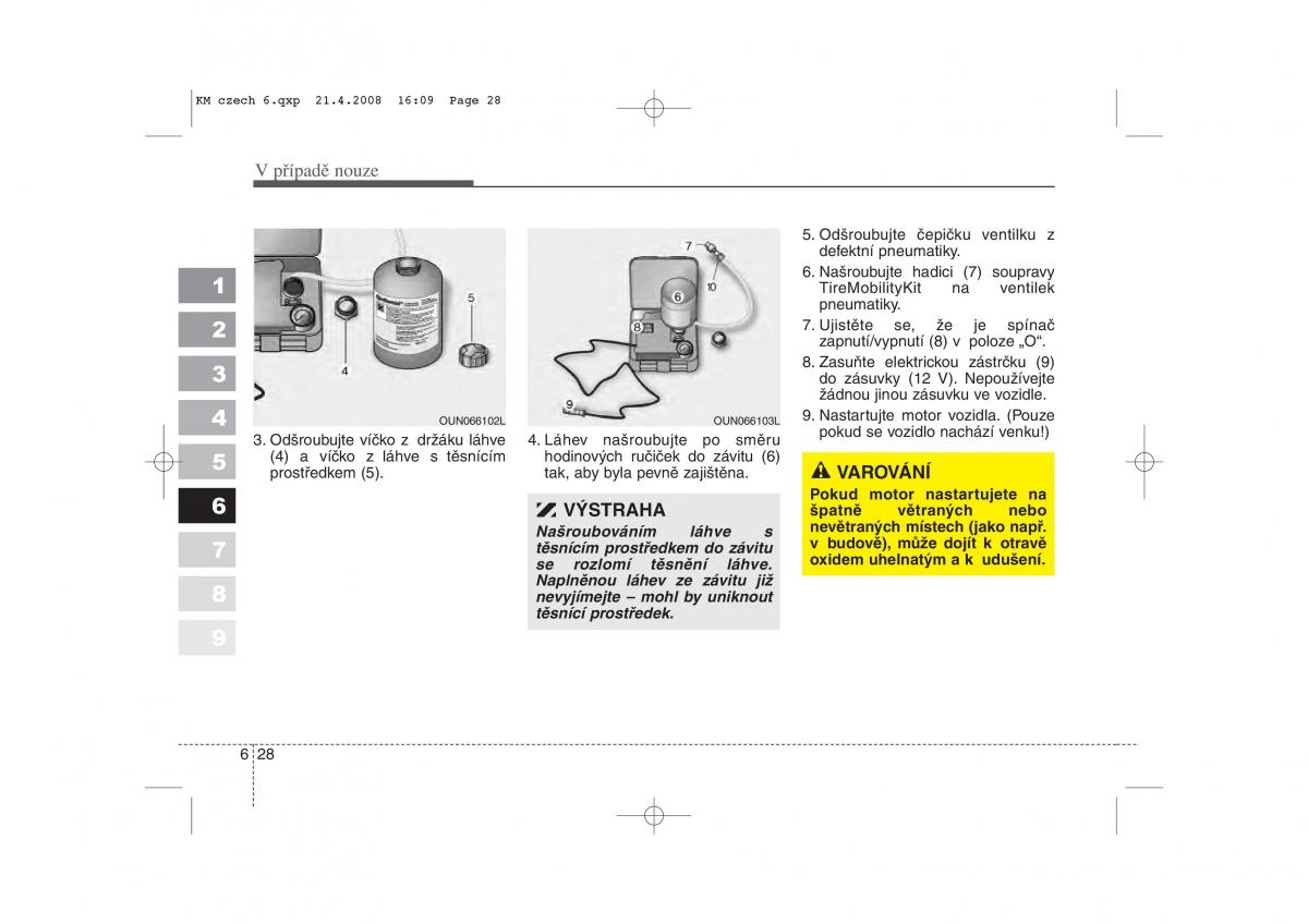 KIA Sportage II 2 navod k obsludze / page 301