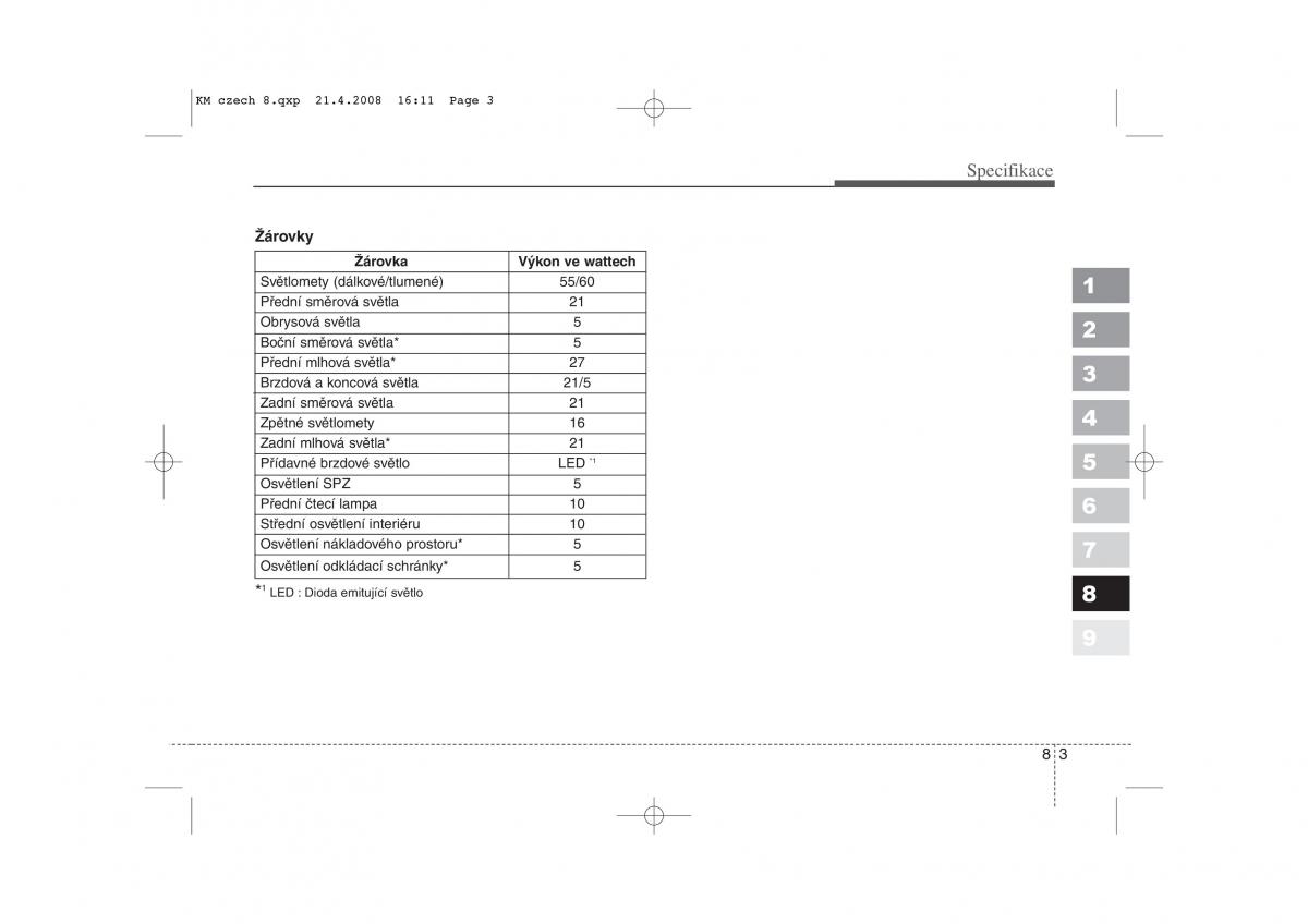 KIA Sportage II 2 navod k obsludze / page 378