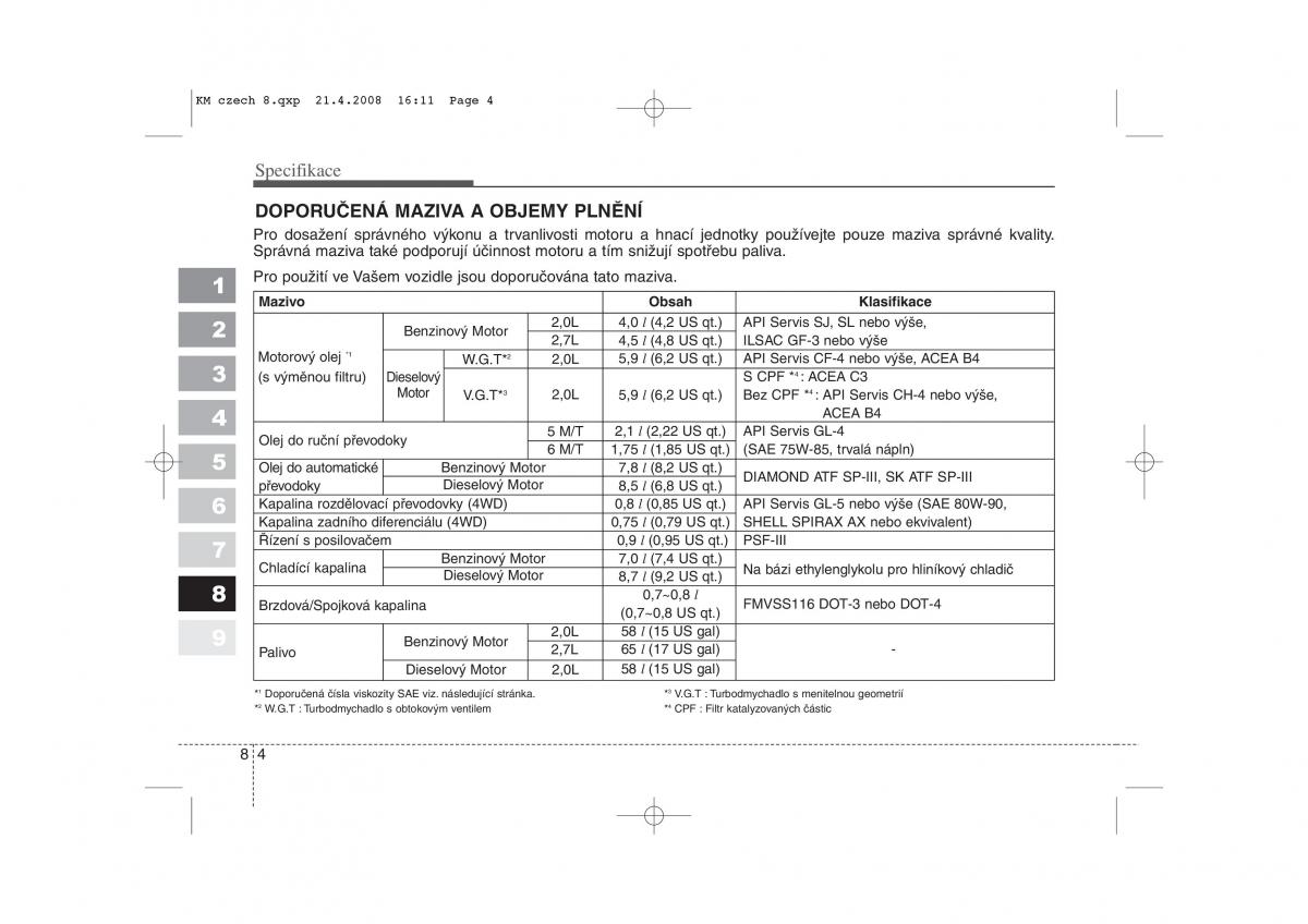 KIA Sportage II 2 navod k obsludze / page 379