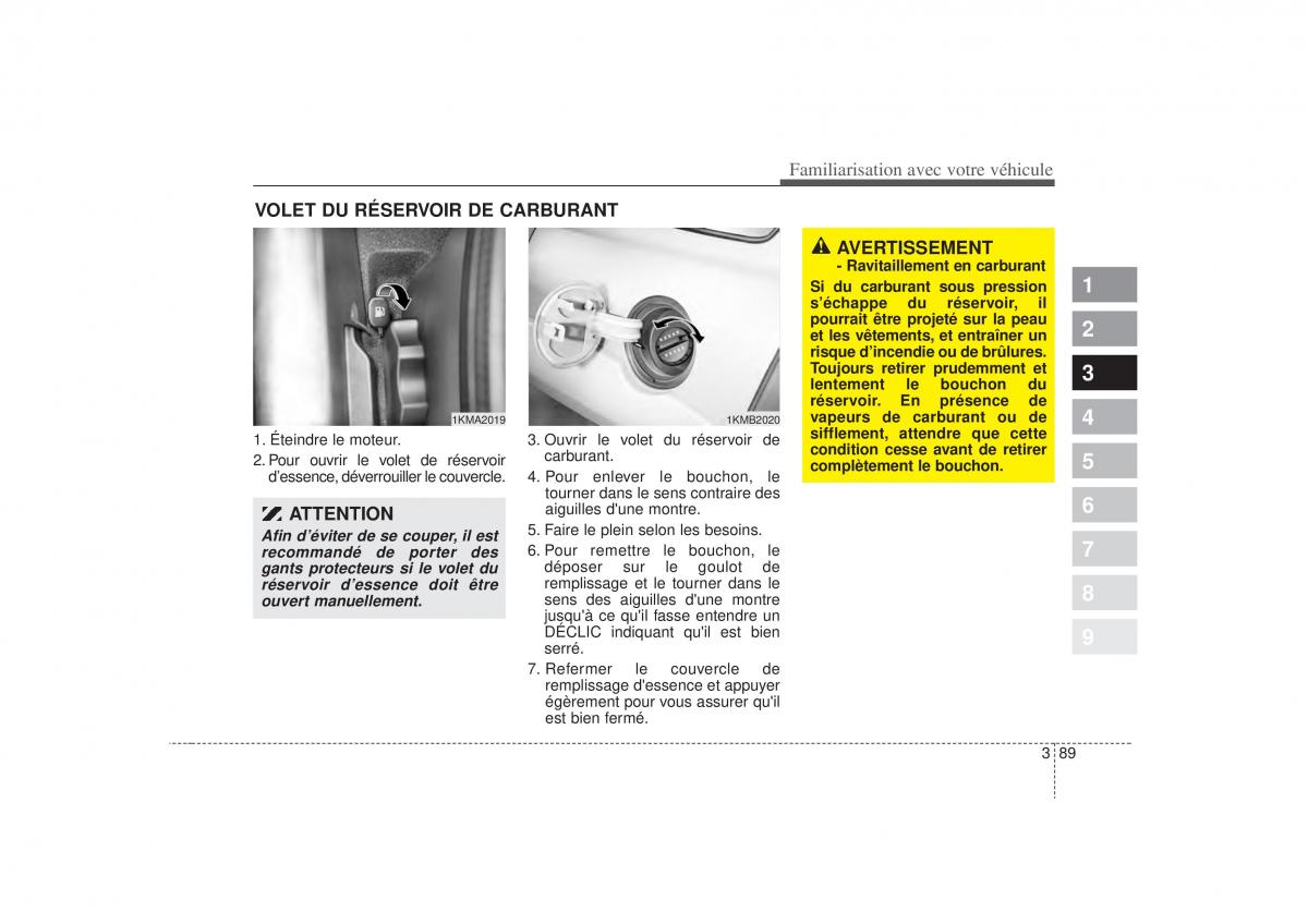 KIA Sportage II 2 manuel du proprietaire / page 98